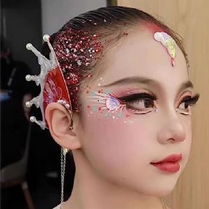 Go-Ho-Red-Face-Body-GlitterSinger-Concerts-Red-Face-Paint-Glitter-MakeupHolographic-Chunky-Sequins-Glitters-for-Eye-Lip-Hair-NailsFestival-Glitter-Rave-Accessories07-Red-Glitter-52g