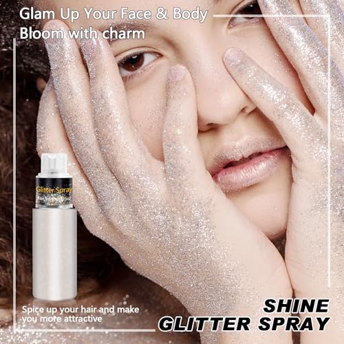 Hair-and-Body-Glitter-Spray-Holographic-Glitter-Highlighter-Powder-Spray-Unscented-Hair-Clothes-Glitter-Highlighter-Loose-Glitter-Spray-Shimmer-Powder-Festival-Rave-Accessories-10g-02-Peal-White